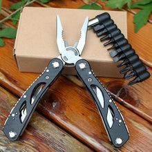 Black Folding Survival Tools + Bits