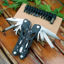 Black Folding Survival Tools + Bits